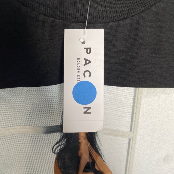 Black Print T-shirt - Picture 7 of 7